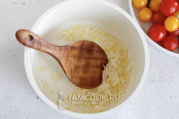 Макароны со шпинатом и томатом (One Pot)