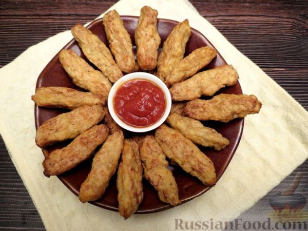 Закусочные палочки из цветной капусты с сыром (в духовке)