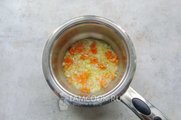 Сырный суп с креветками и грибами (шампиньонами)